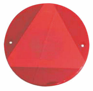 Ljós enduskinsljós kringlótt 155mm frá Reimo