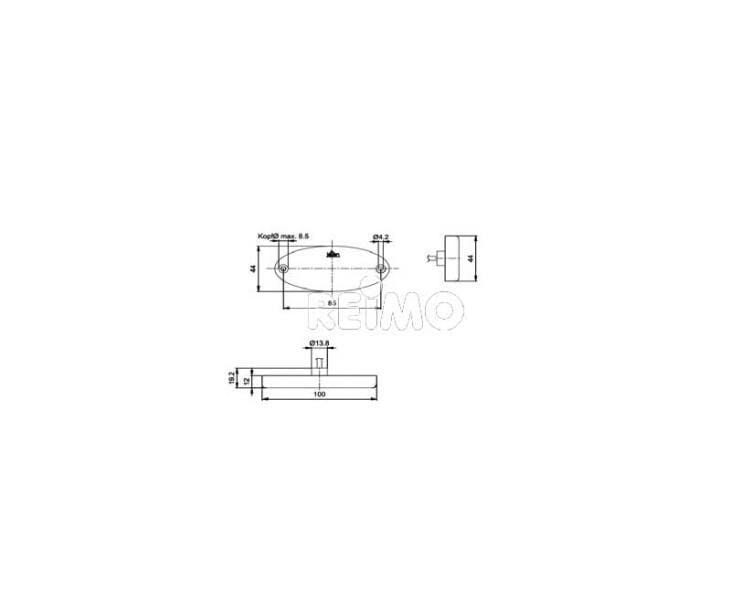 Ljós Led hliðarljós - Image 3