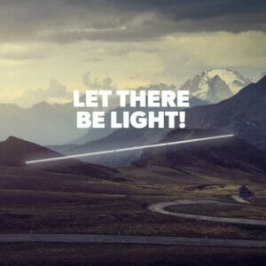 Ljós Ledbraut undir markísu frá Dometic