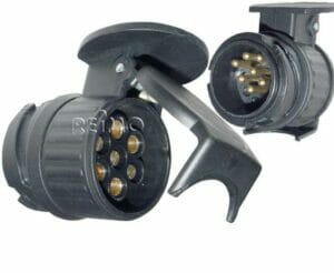 Tengi 13-7 pinna með loki frá Moog