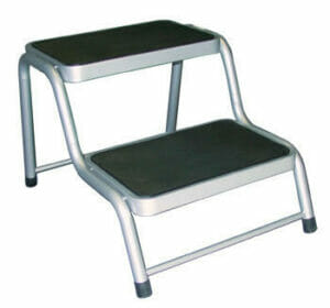 Trappa Tvöföld stál 38cm Carbest