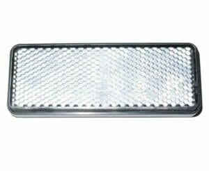 Glitauga endurskinsmerki Hvítt sjálflímandi frá Reimo