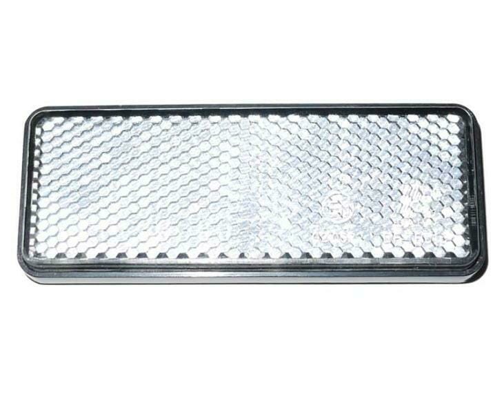 Glitauga endurskinsmerki Hvítt sjálflímandi frá Reimo