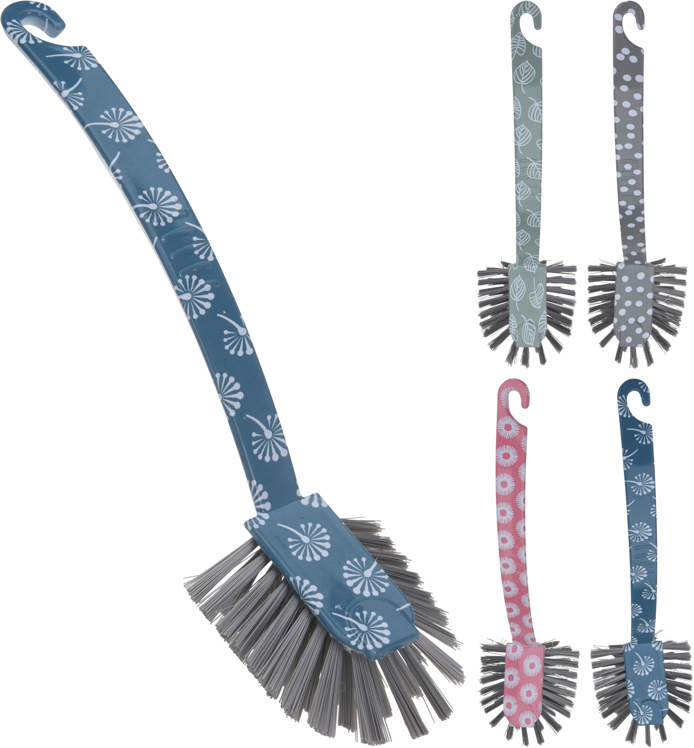 Uppþvottabursti munstraður