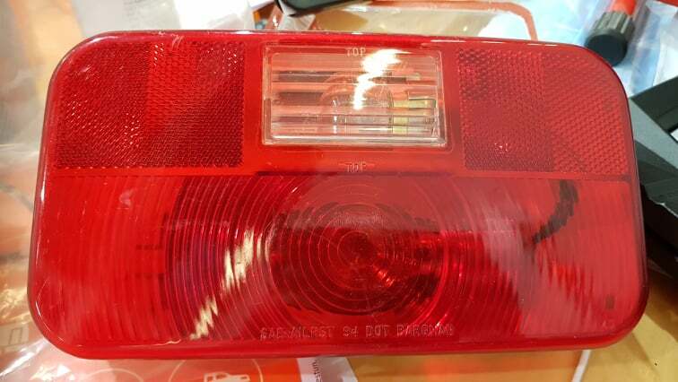 Ljós afturljós á fellihýsi