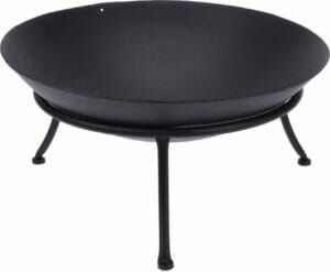 Eldstæði 57,5cm Svart Metal