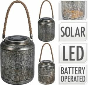 Lukt Led sólarrafhlaða