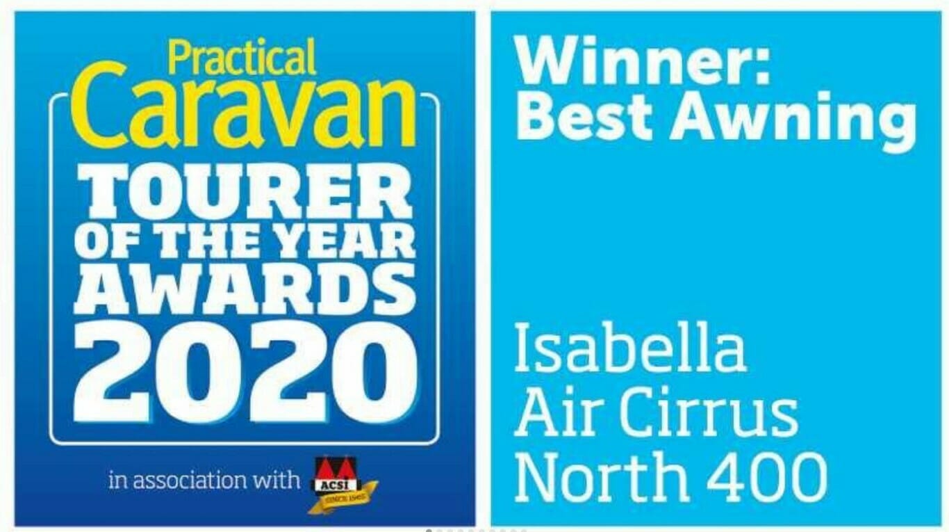 Uppblásið fortjald Cirrus North 400 frá Isabella SÉRPÖNTUN - Image 23