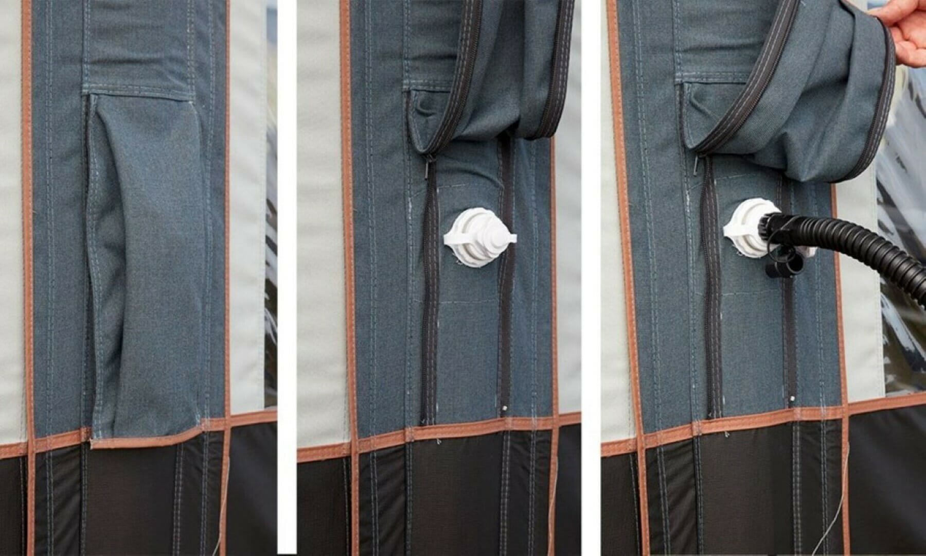 Uppblásið fortjald Cirrus North 400 frá Isabella SÉRPÖNTUN - Image 5