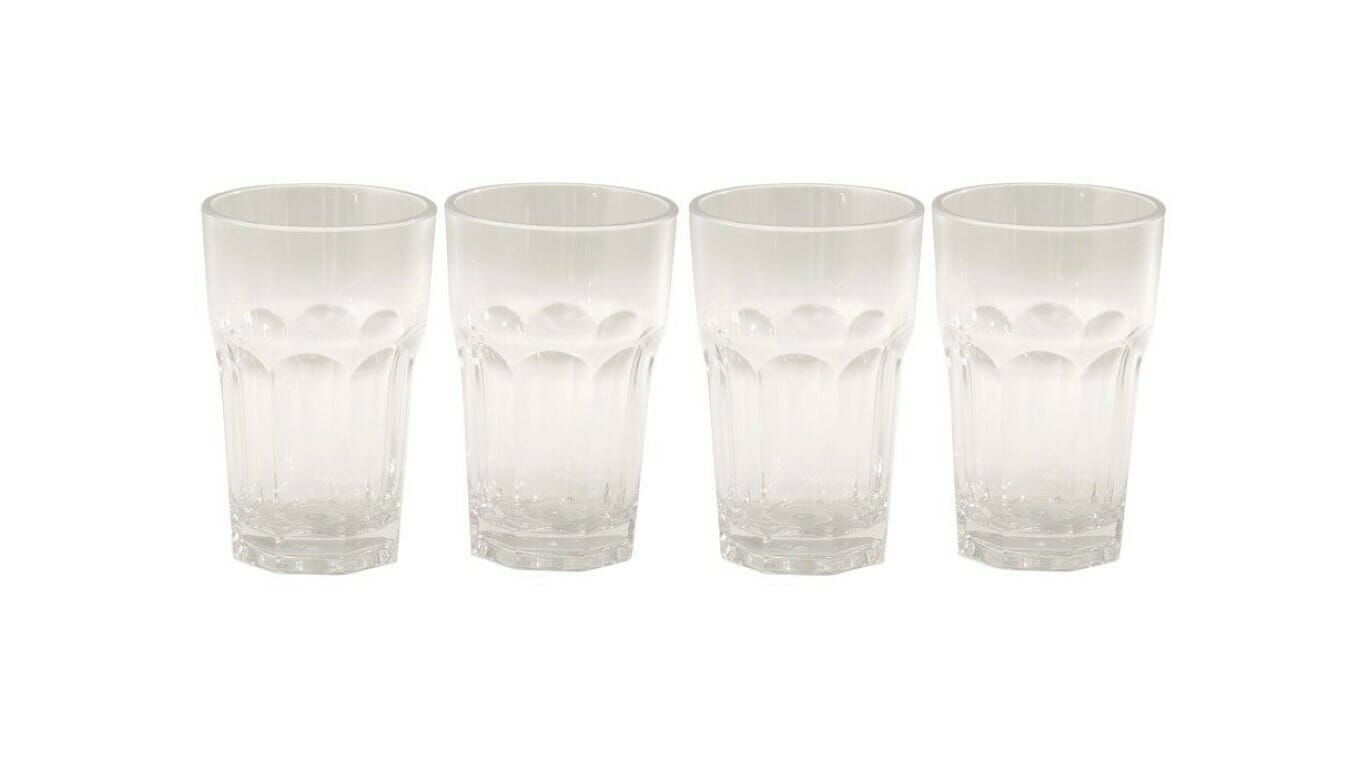 Glas Orchid Tumbler set 4 stk.Outwell