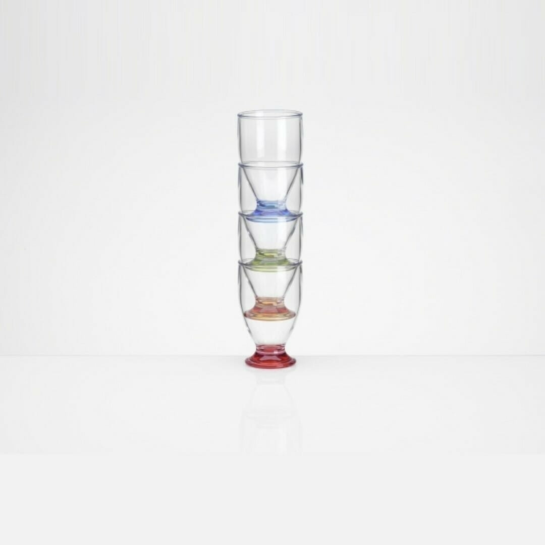Glas djúsglas Party 4 pk.