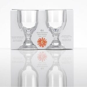 Glös Bella Goblet 4 stk. frá Flamefield