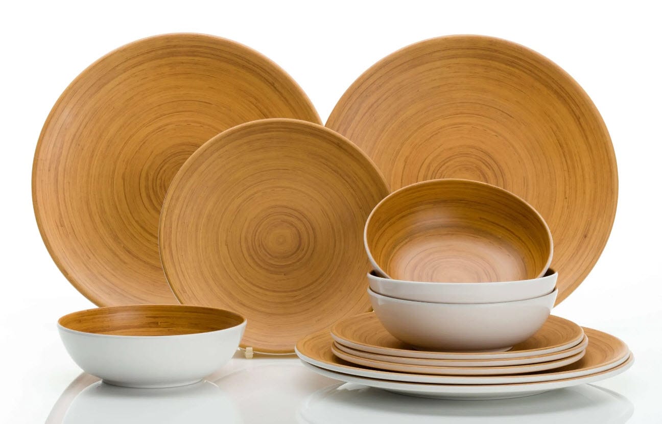 Matarsett BAMOO Style 12 stk.