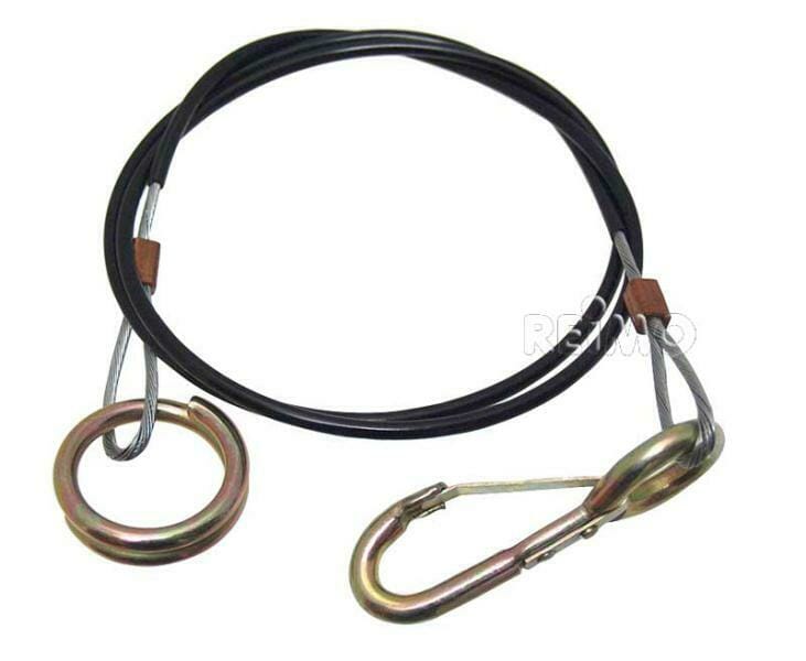 Öryggisvír á beisli - 1 meter