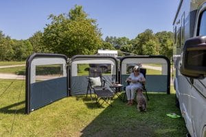 Sóltjald uppblásið HELGOLAND 155 x 400cm