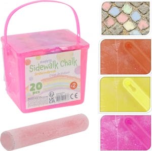 Krítar í boxi 20 stk