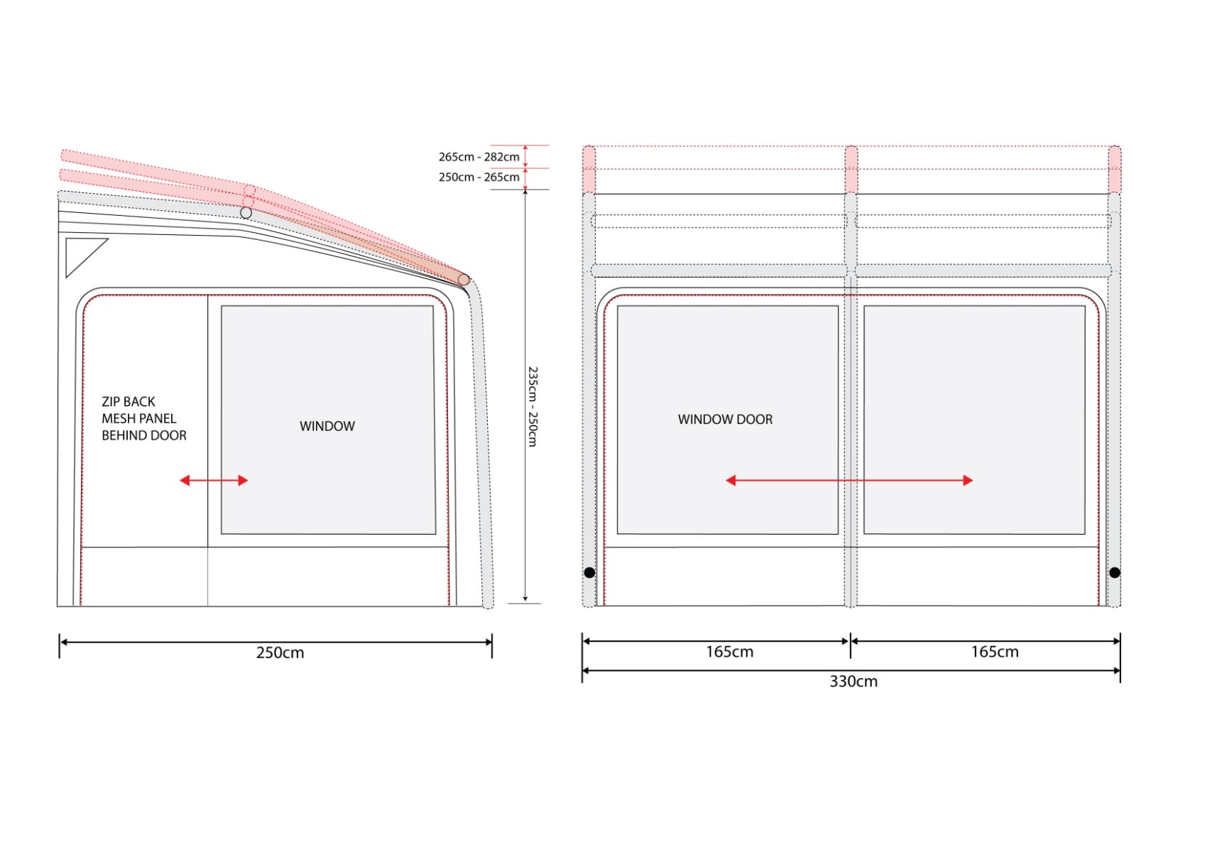 Fortjald uppblásið Sport Pro 330 - Image 11