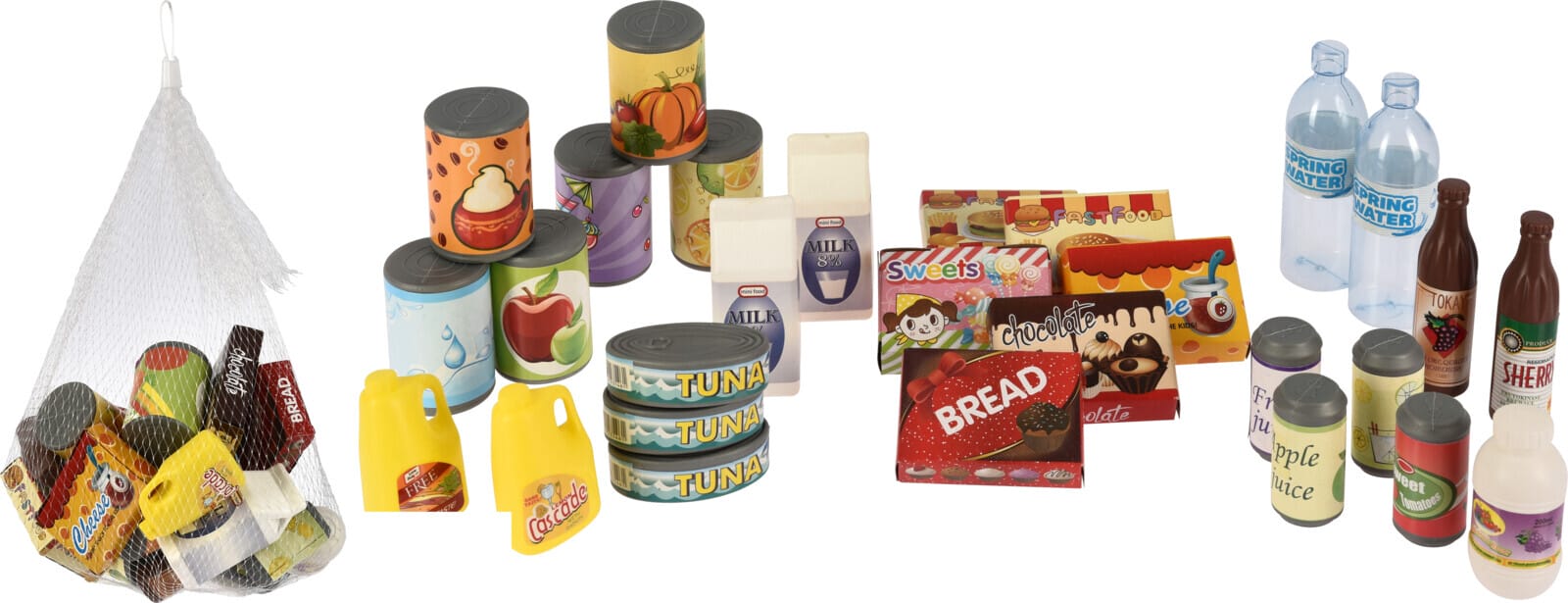 Leikfangasett - matvörusett