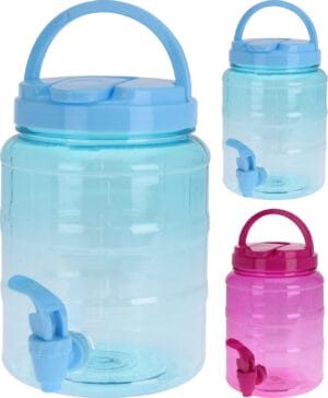 Vatnsbrúsi með krana