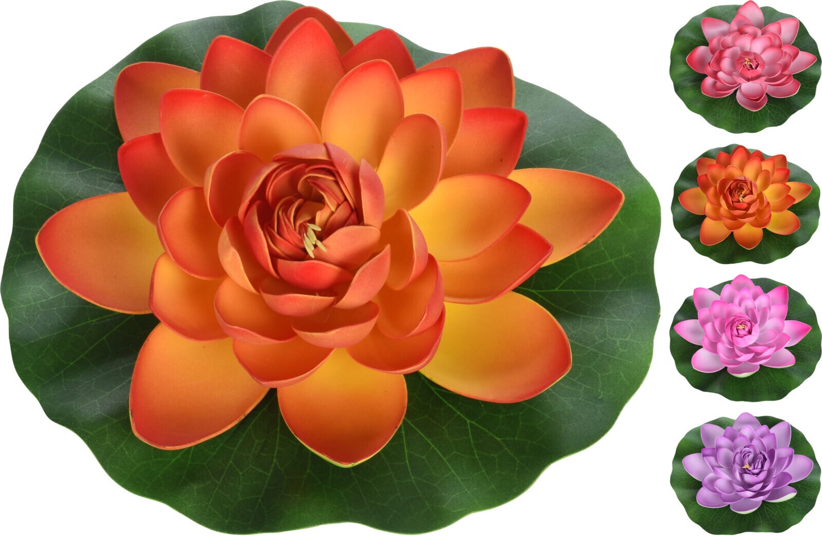 Blóm f/tjarnir-heita potta