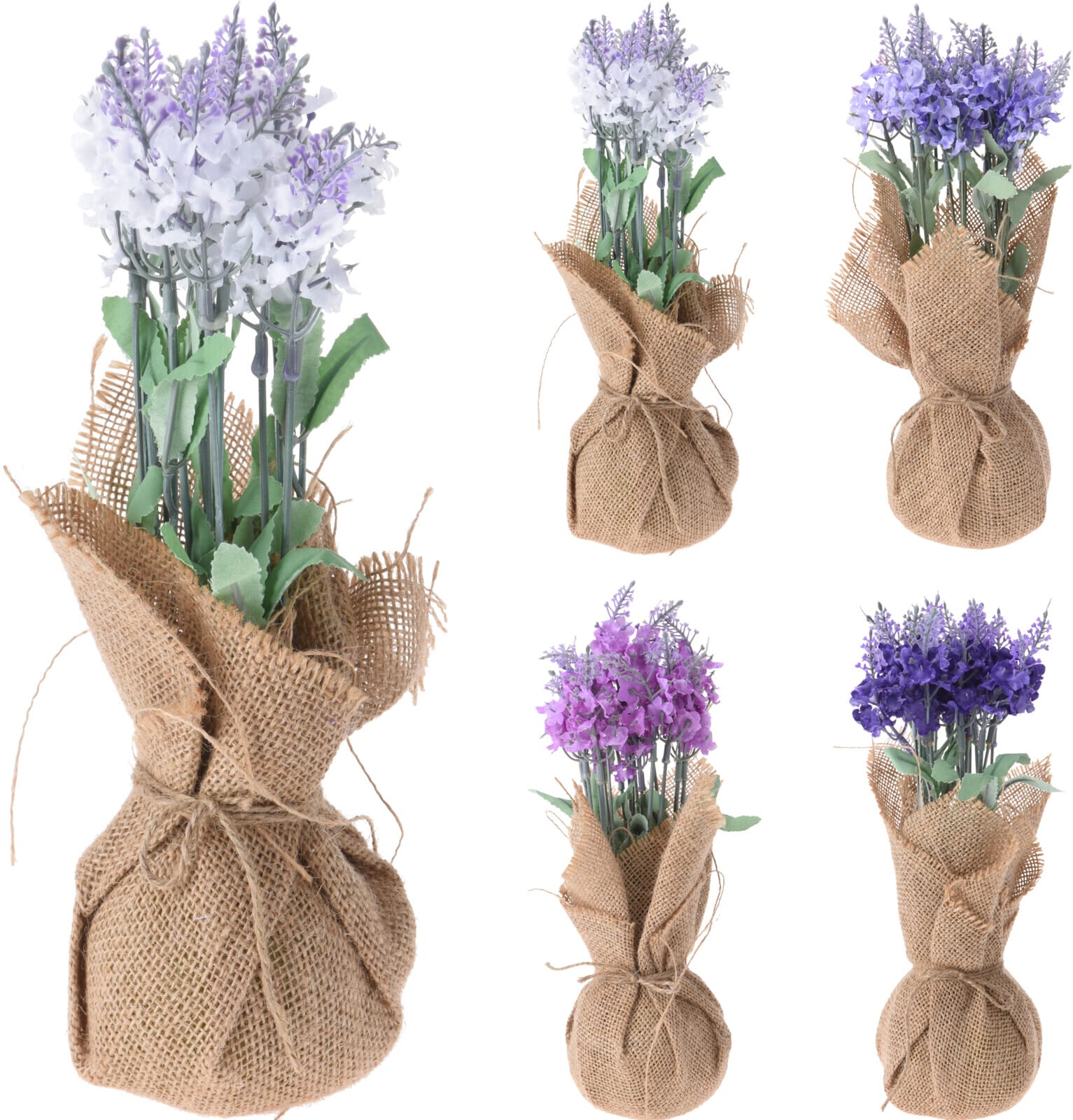 Planta í striga 9x9x26cm