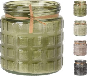 Citronella kerti í Glerglasi 4 litir