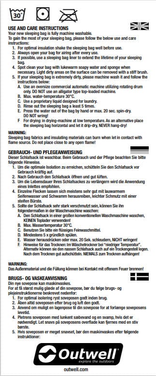 Svefnpoki Constellation Outwell -12 - Image 9