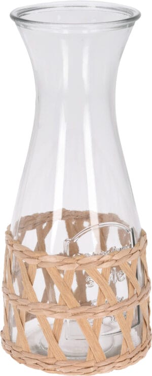 Karafla /viðar Rattan 1200 ml.
