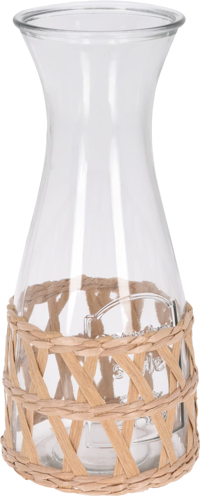Karafla /viðar Rattan 1200 ml.