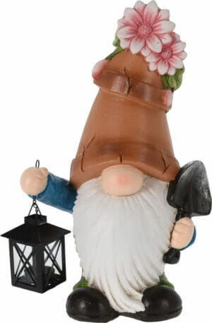 Álfur m/lukt og skóflu 42cm