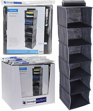 Hengi, þvottasnúra, geymslubox og fleira