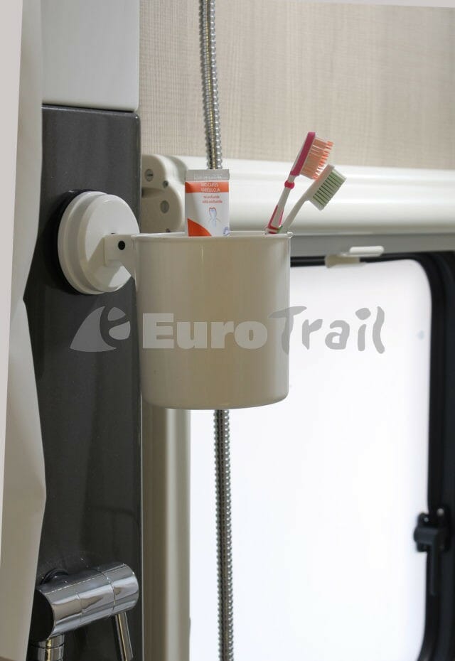 Tannburstaglas m/ sogskál hvítt - Image 2