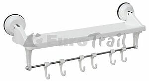 Hilla m/6 snögum og  sogskálum-hvít