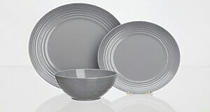 Matarsett Non slip Cool Grey 12 stk.