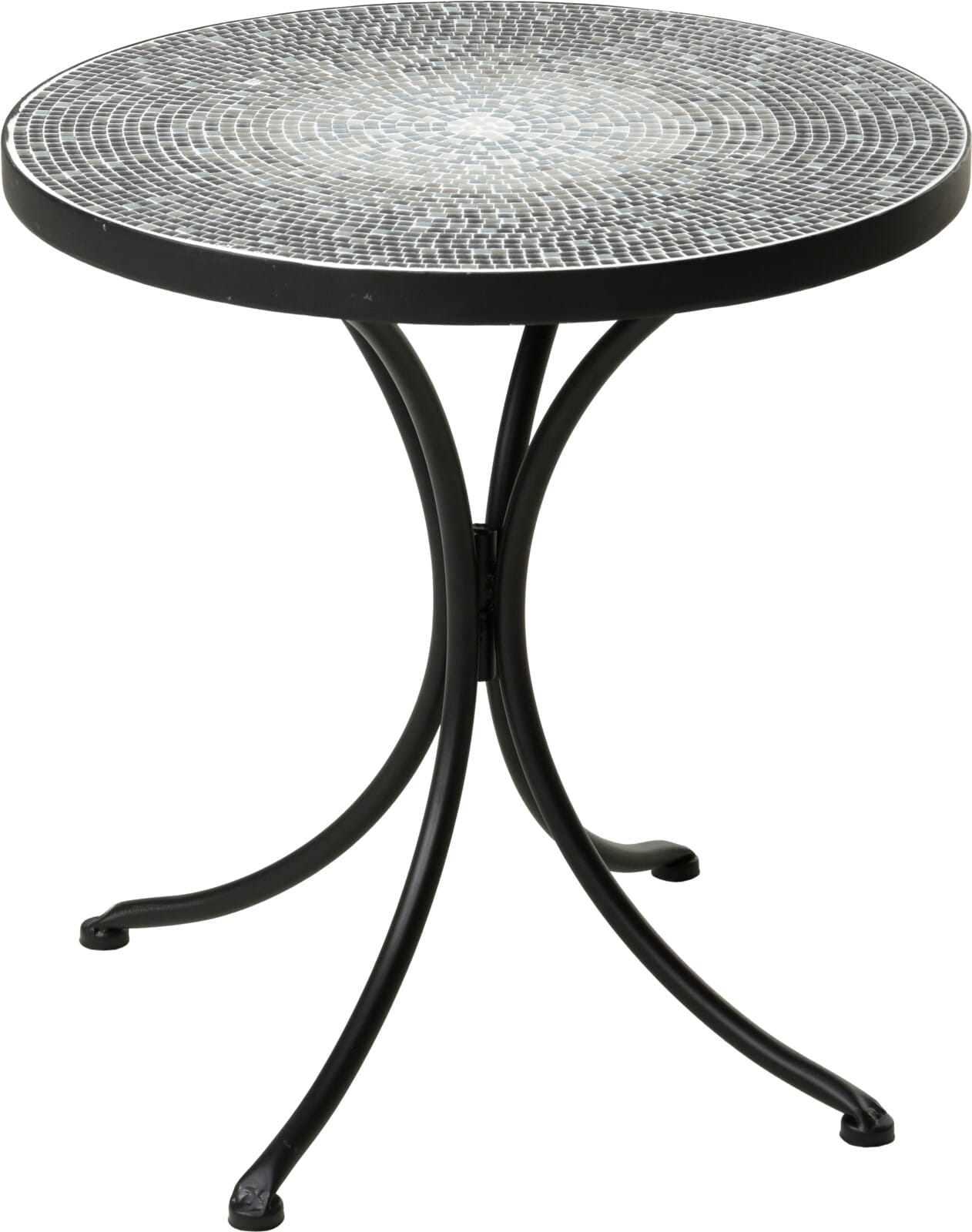 Bistro borð D38XH40cm grátt Mosaic