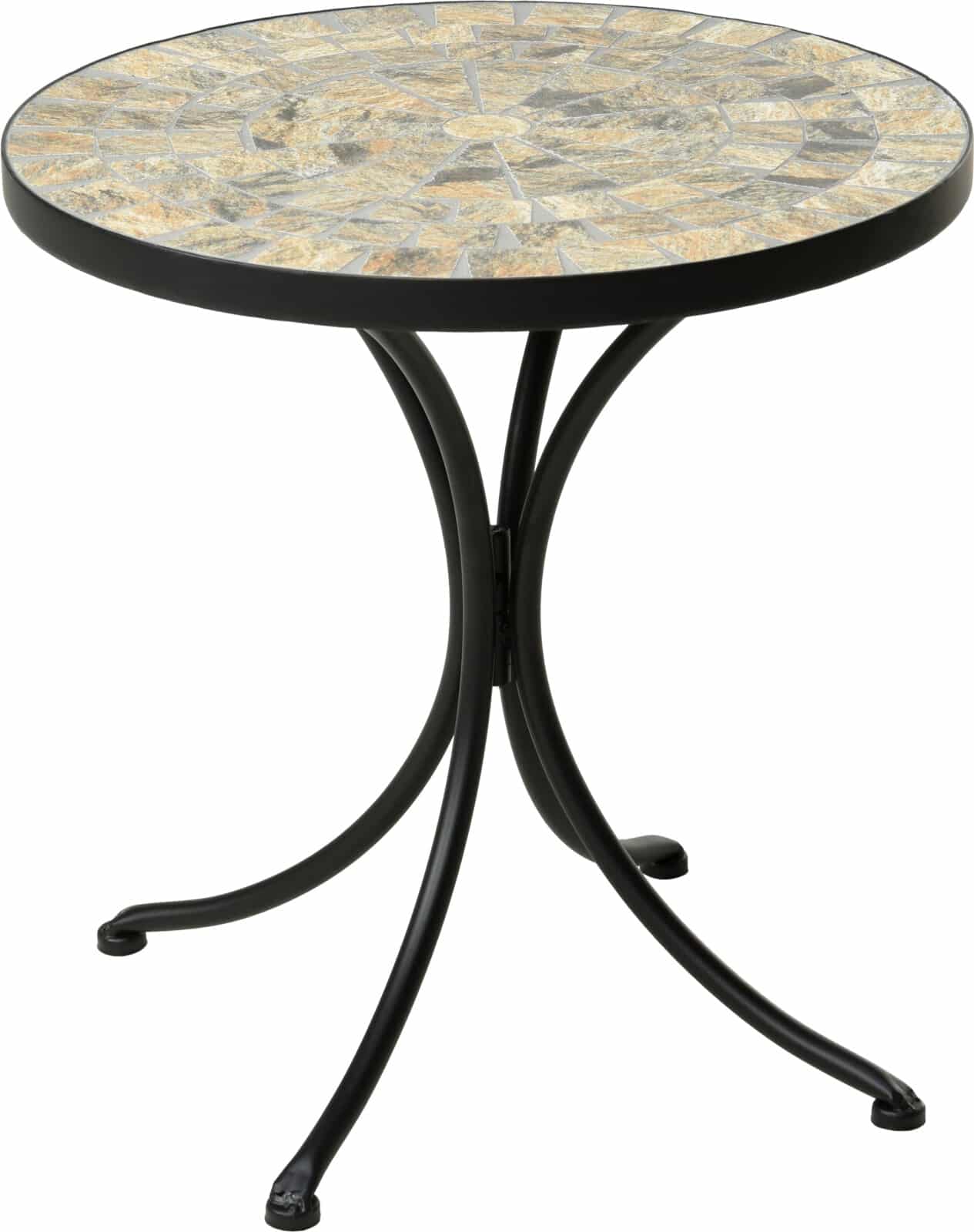 Bistro borð D38XH40cm brúntónað Mosaic