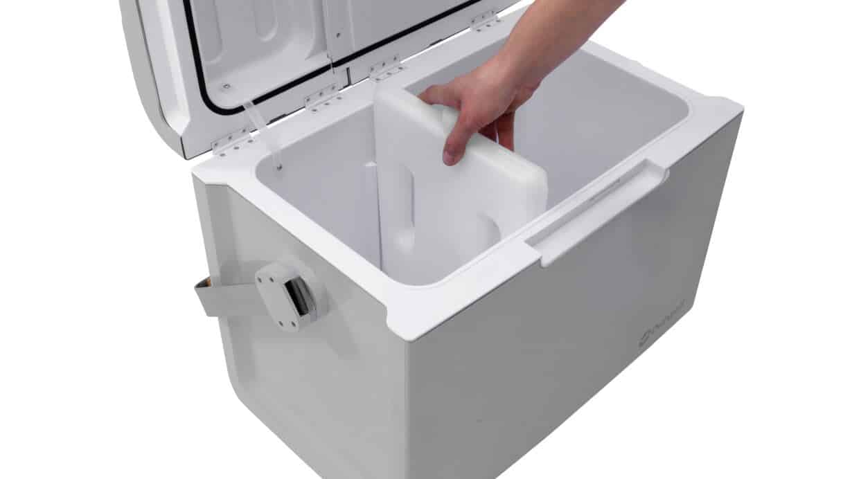 Kælibox ECOlux 24L 12v/230v ljós grátt - Image 6