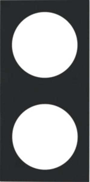 Rammi á rafmagnsdós tvöfaldur