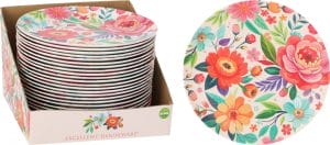 Diskur Melamine Blóma