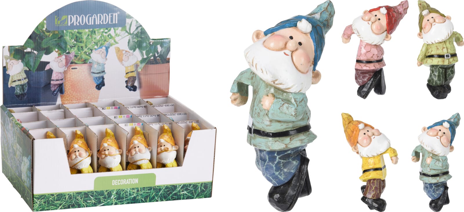 Álfur til að hengja á blómapotta